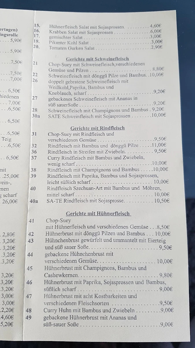 Speisekarte photo 5
