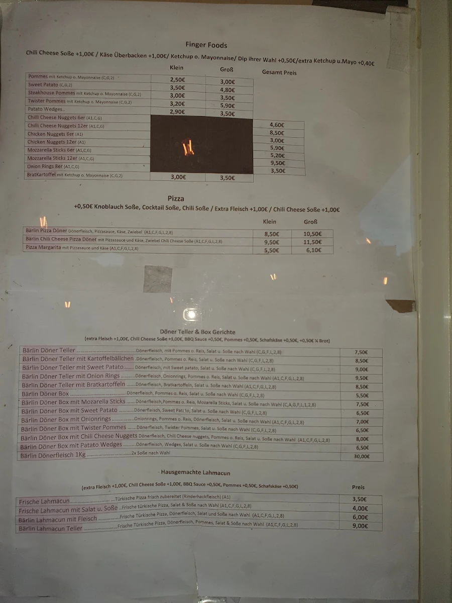 Speisekarte photo 6