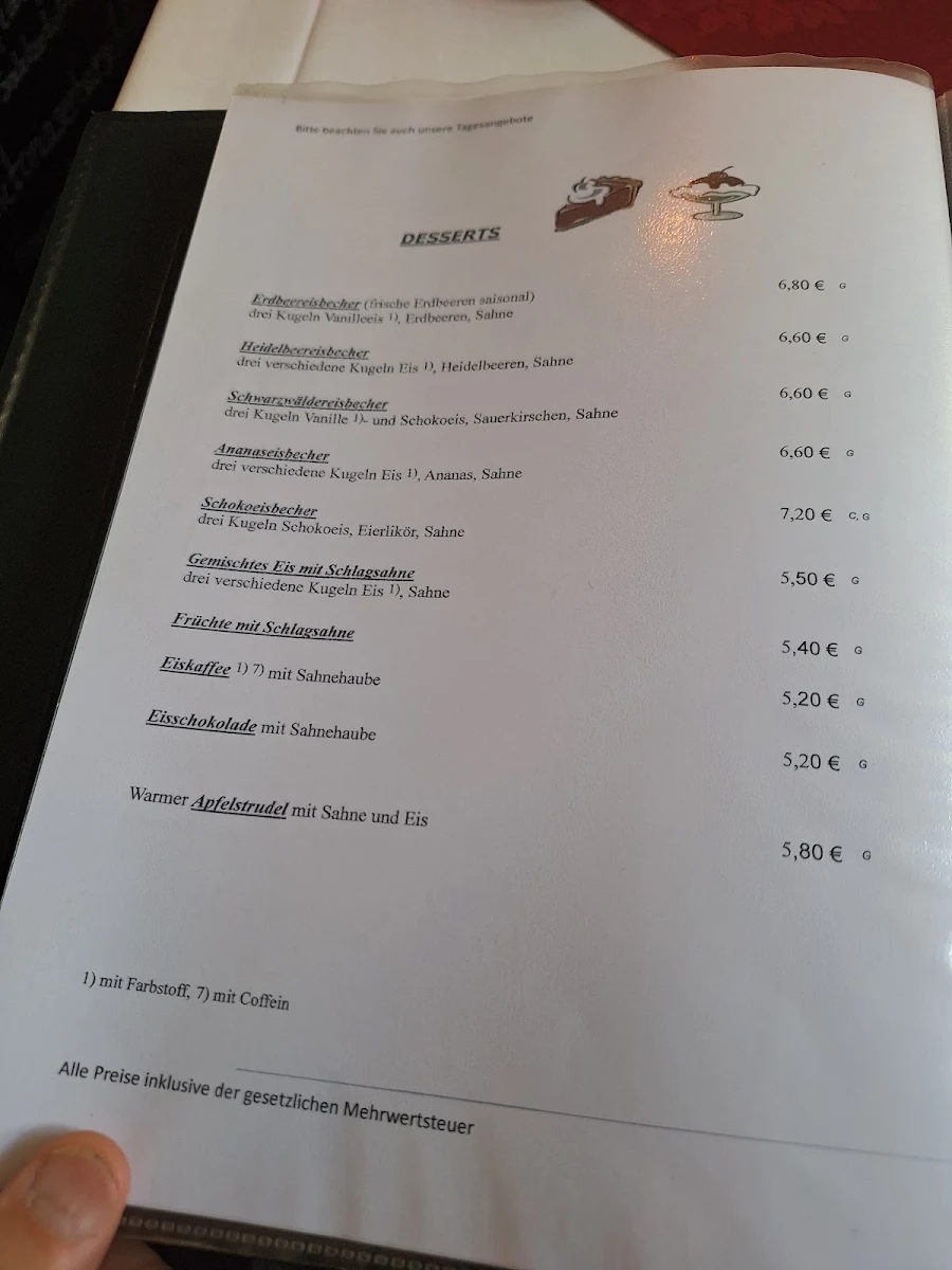 Speisekarte photo 3