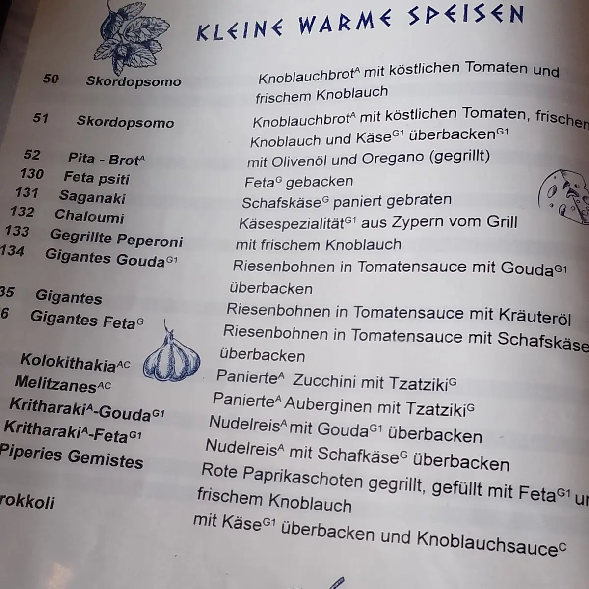 Speisekarte photo 4