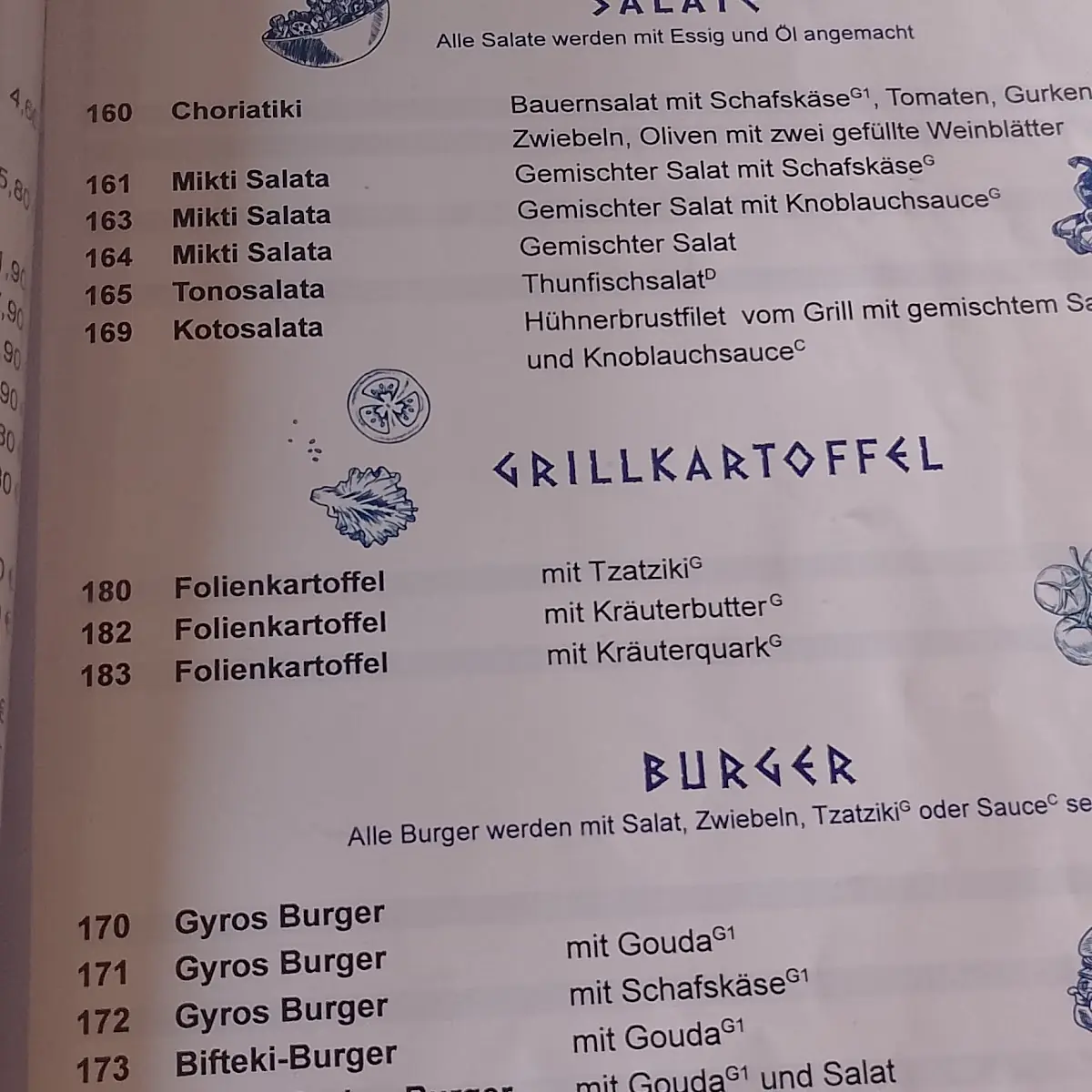 Speisekarte photo 5