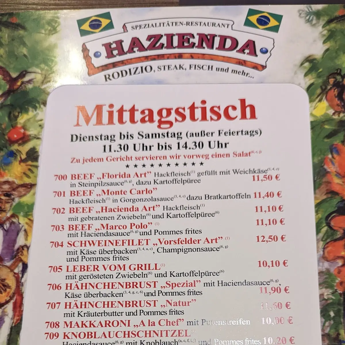 Speisekarte photo 2