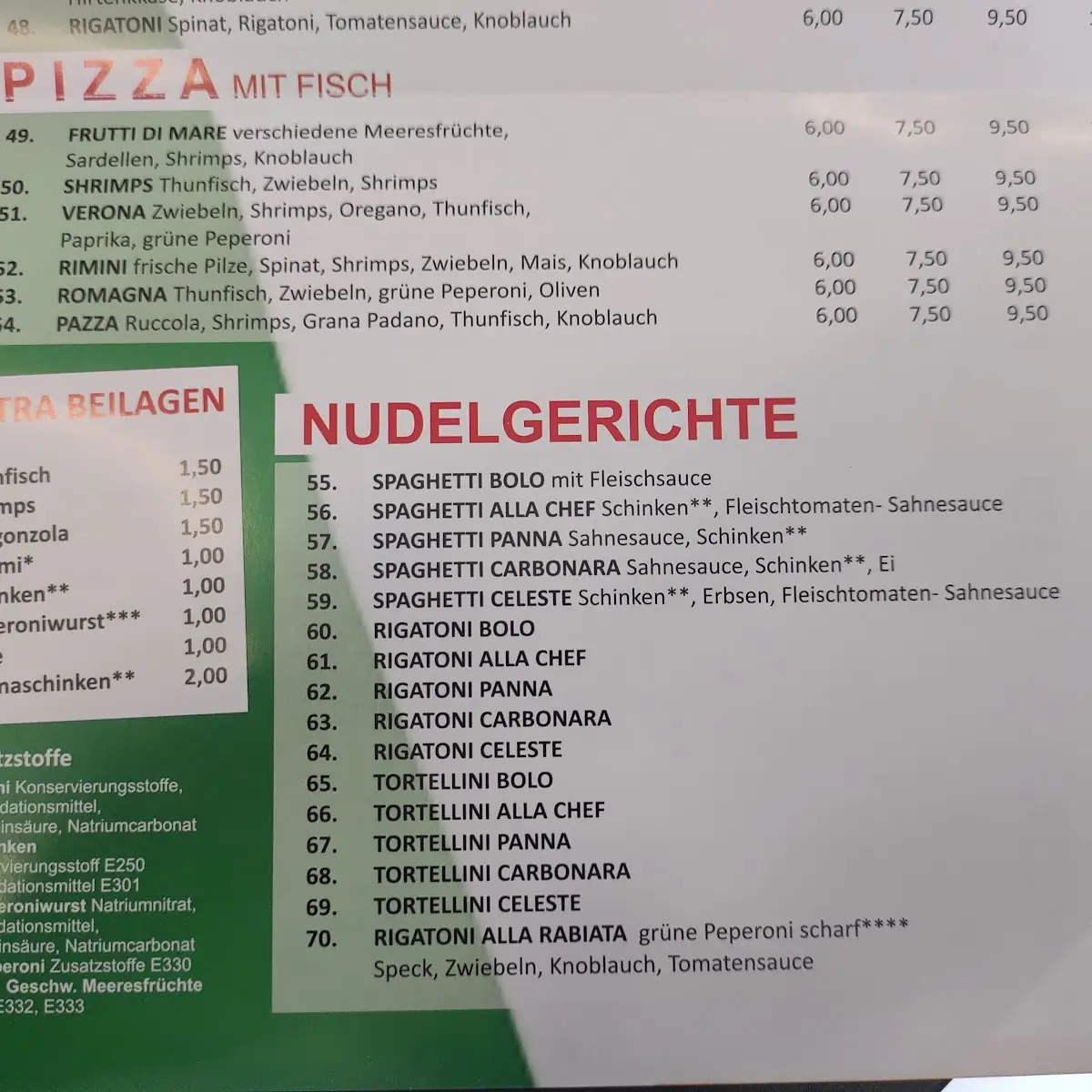 Speisekarte photo 3