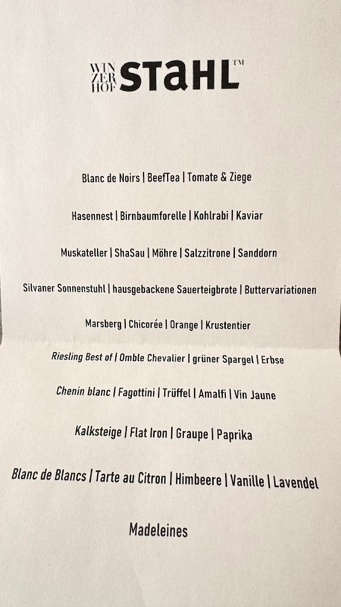 Speisekarte photo 2