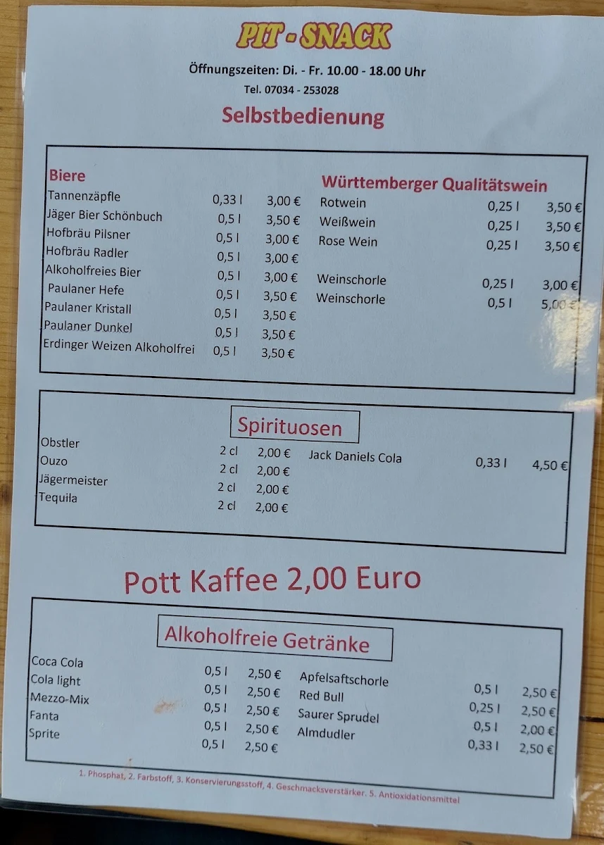 Speisekarte photo 1