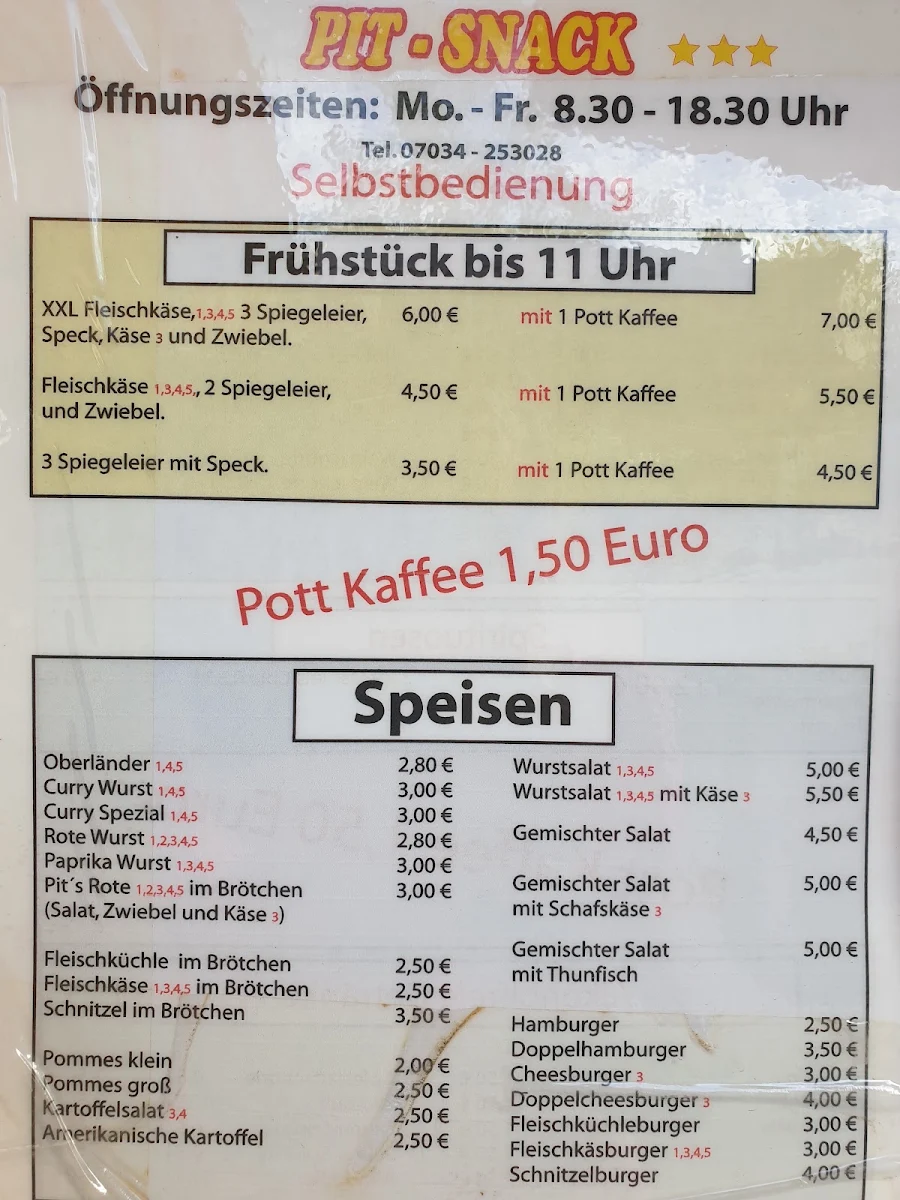 Speisekarte photo 5