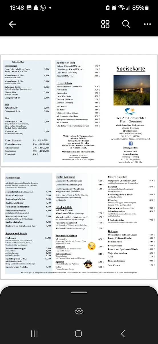 Speisekarte photo 1