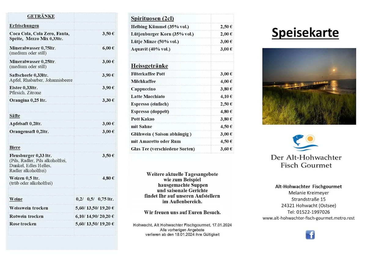 Speisekarte photo 5