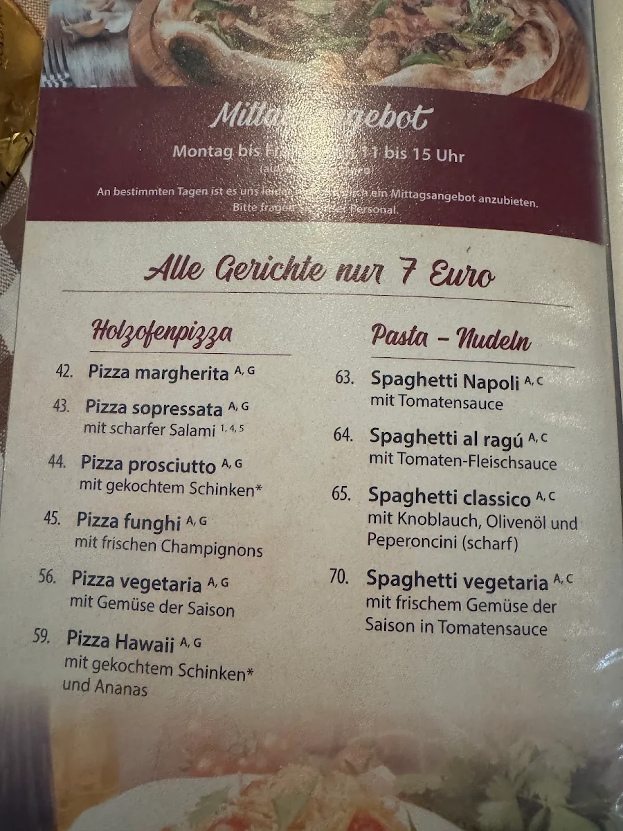 Speisekarte photo 1