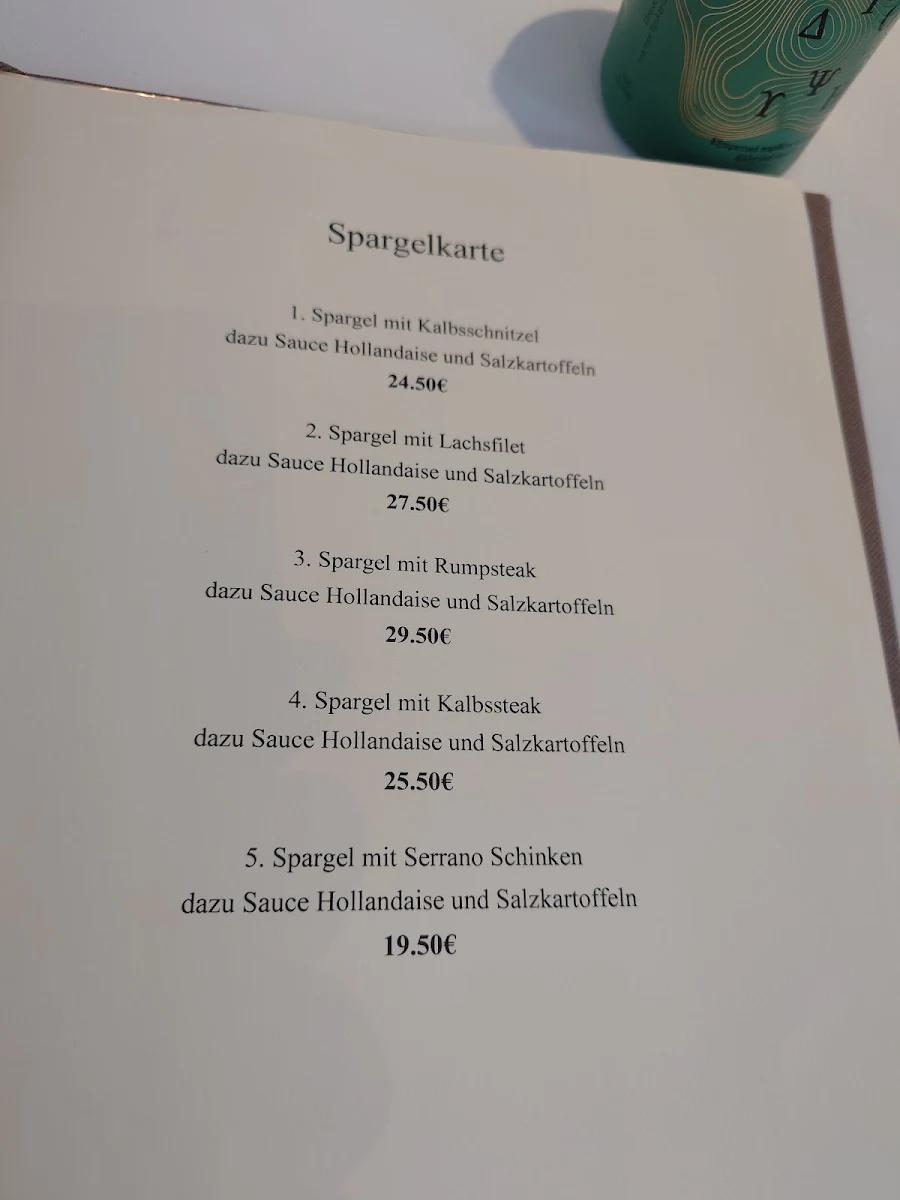 Speisekarte, Elia Erbach Restaurant & More