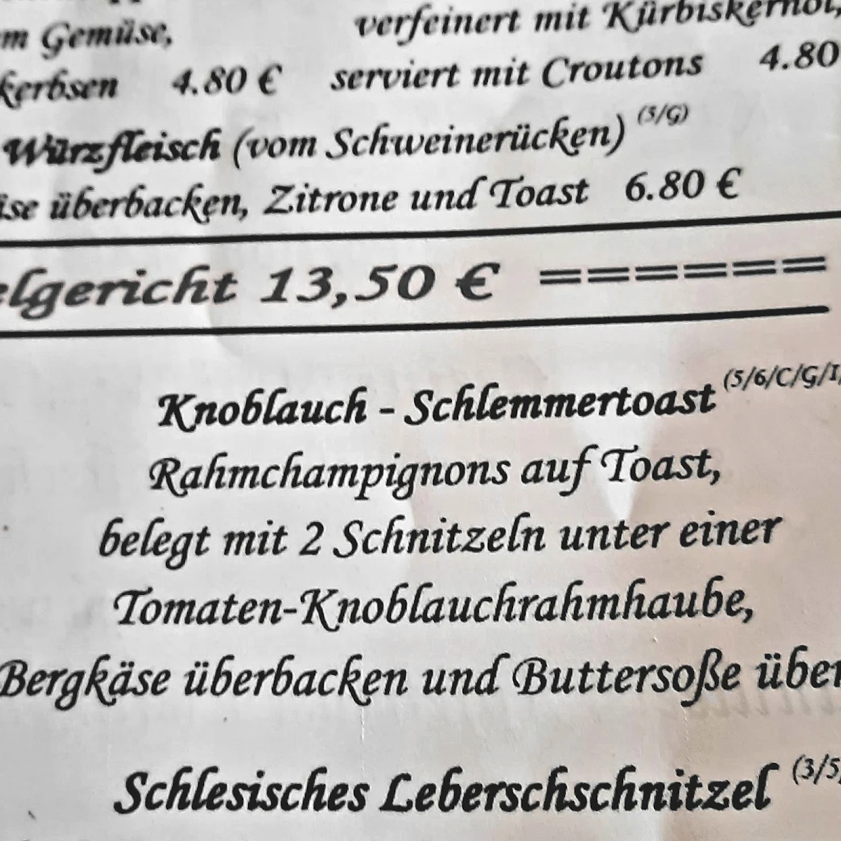 Speisekarte photo 3