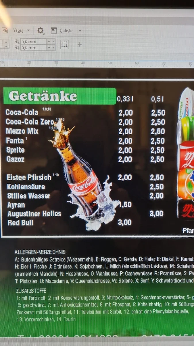 Speisekarte photo 5