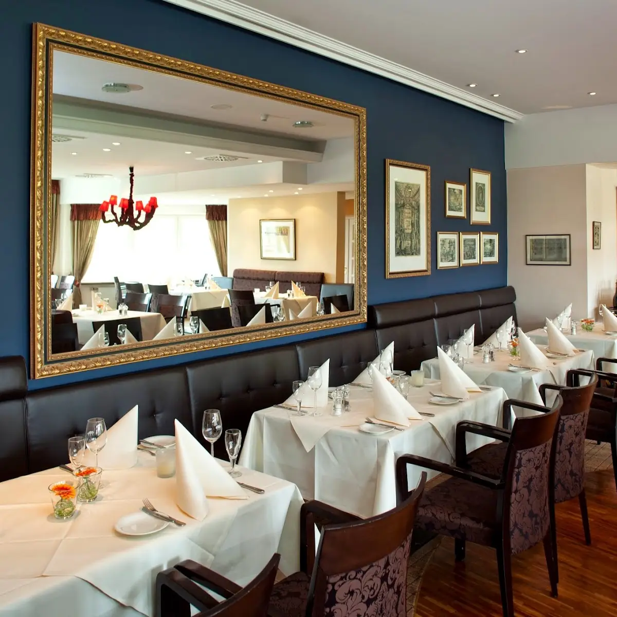 Atmosphäre, Restaurant Olearius im Waldschlößchen
