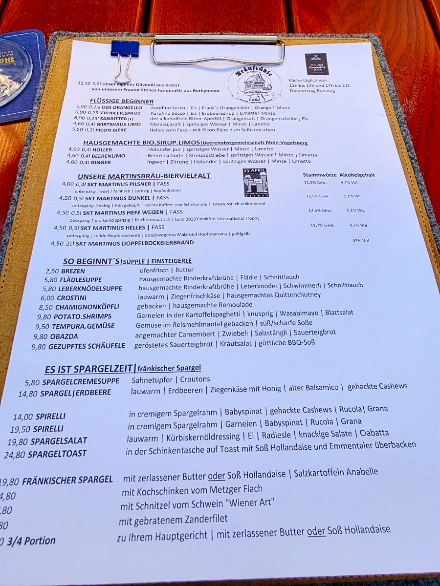 Speisekarte photo 1