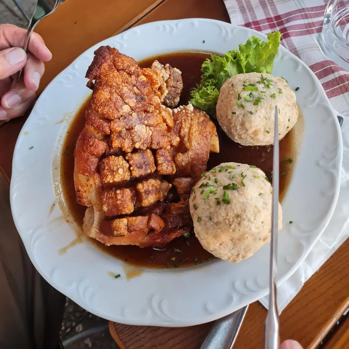 Essen und Trinken, Biergarten Hotel Zur Post