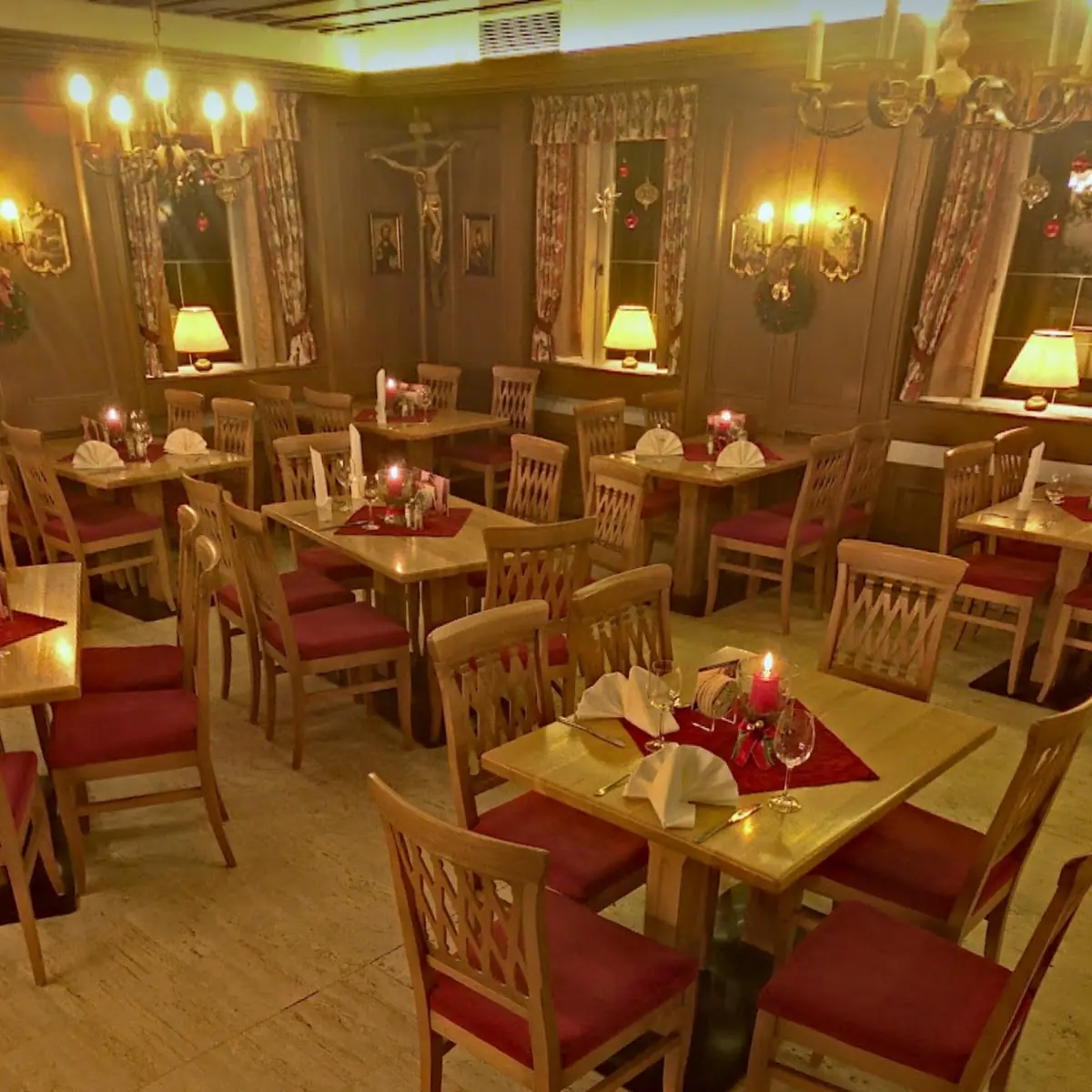 Atmosphäre, Biergarten Hotel Zur Post