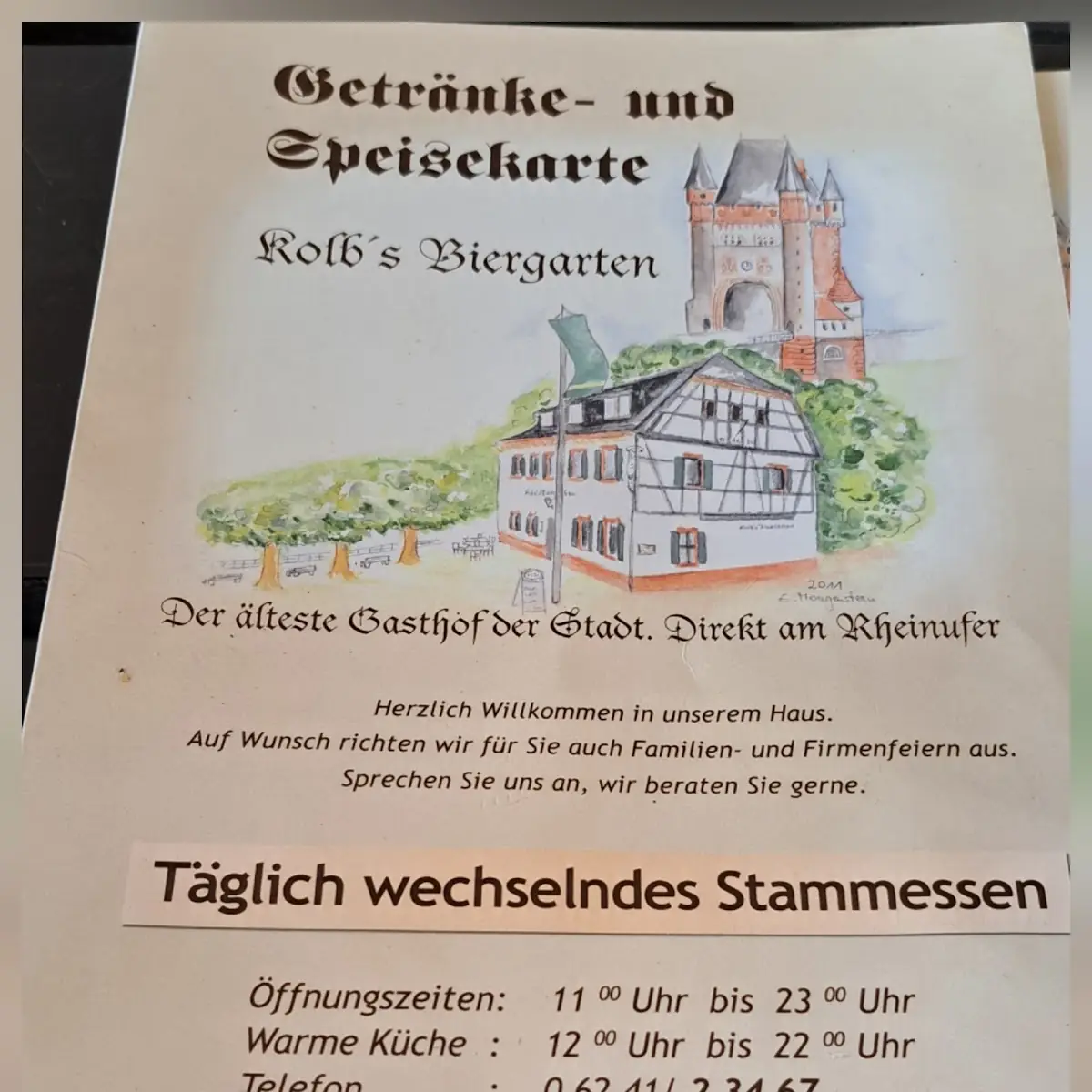 Speisekarte photo 2
