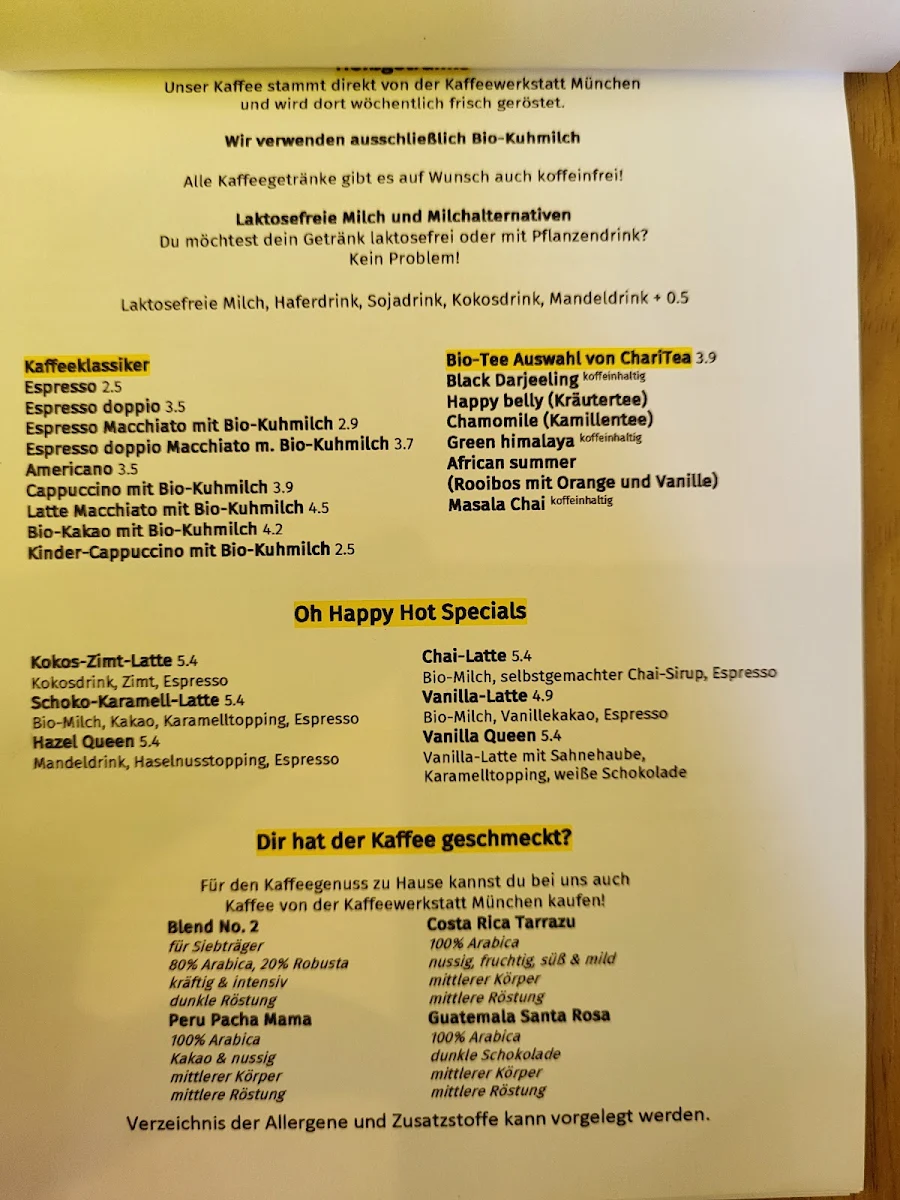 Speisekarte photo 3