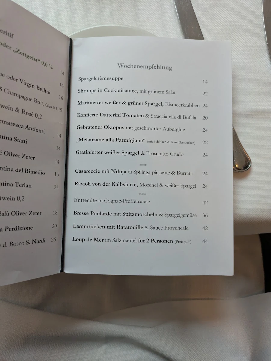 Speisekarte photo 2