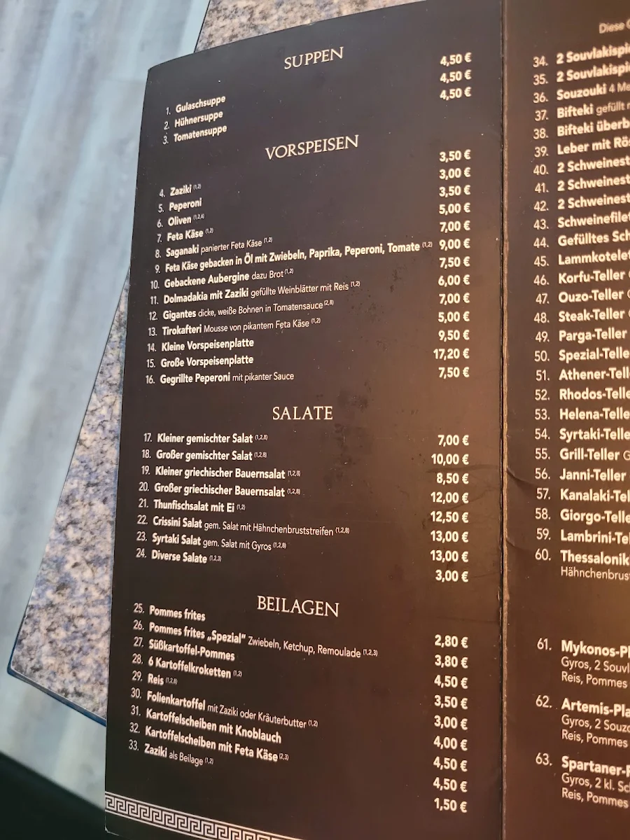 Speisekarte photo 5