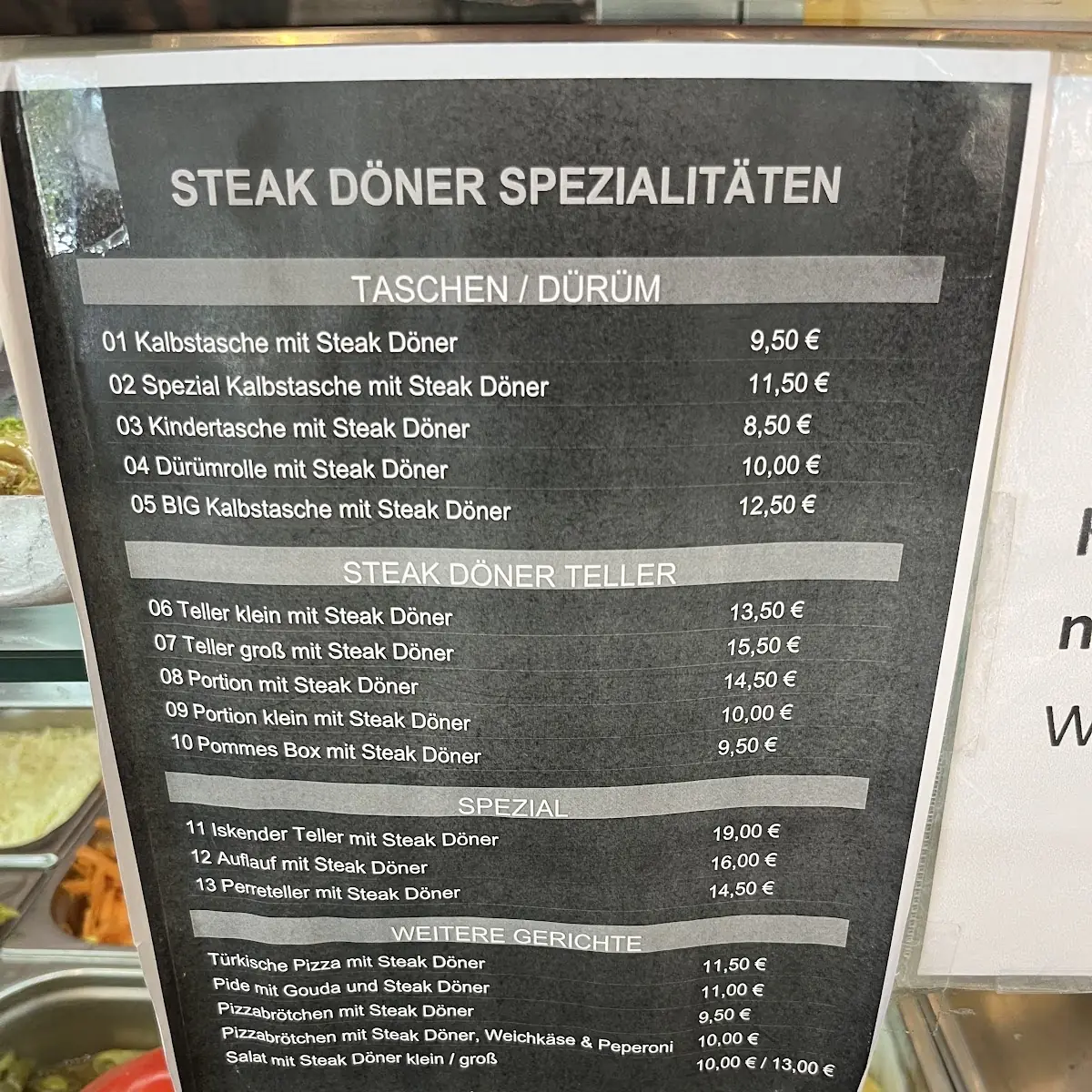 Speisekarte photo 3