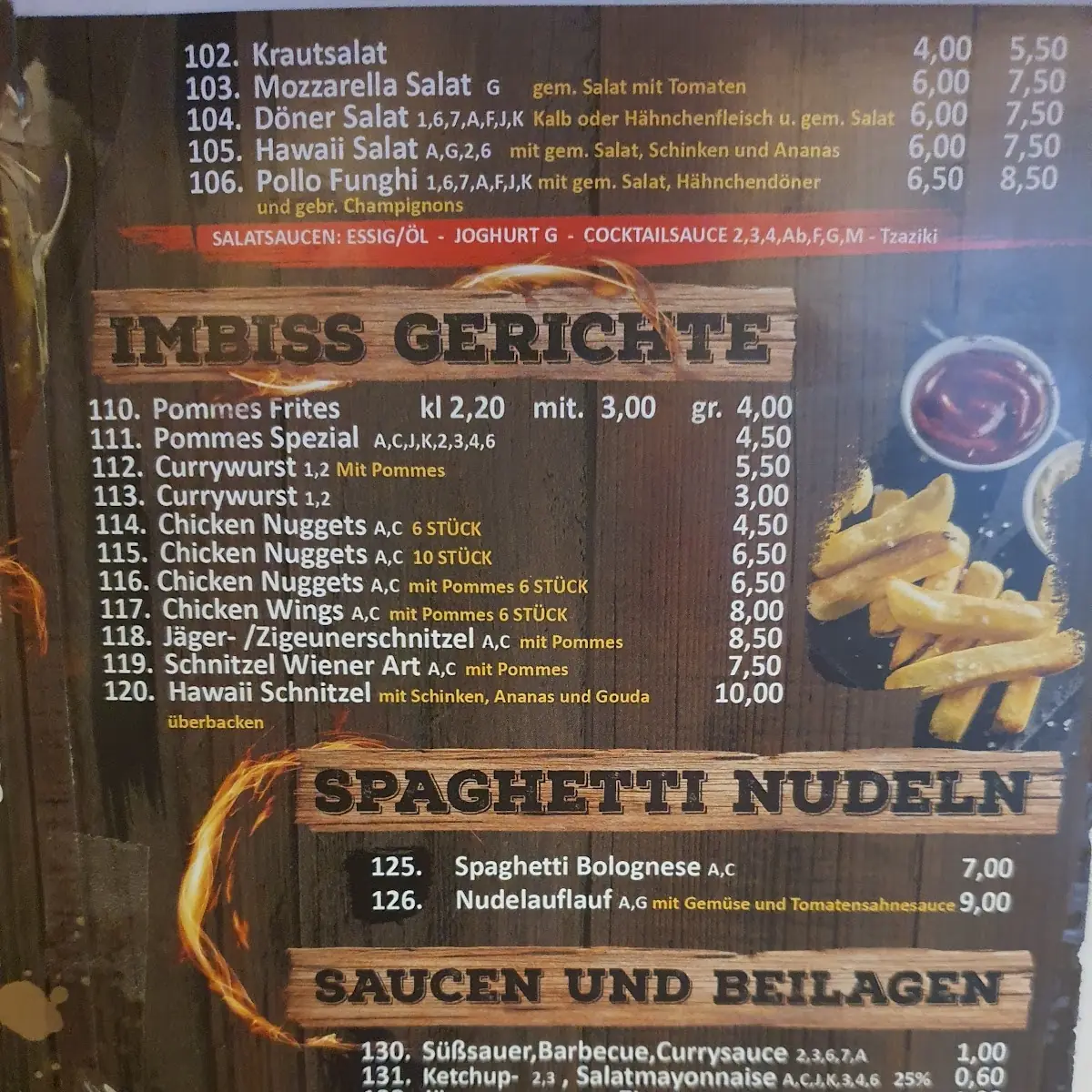 Speisekarte photo 8