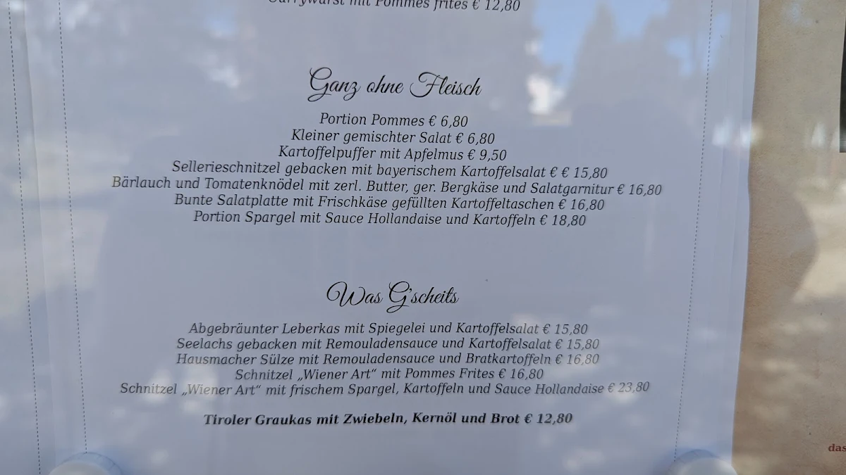 Speisekarte photo 5