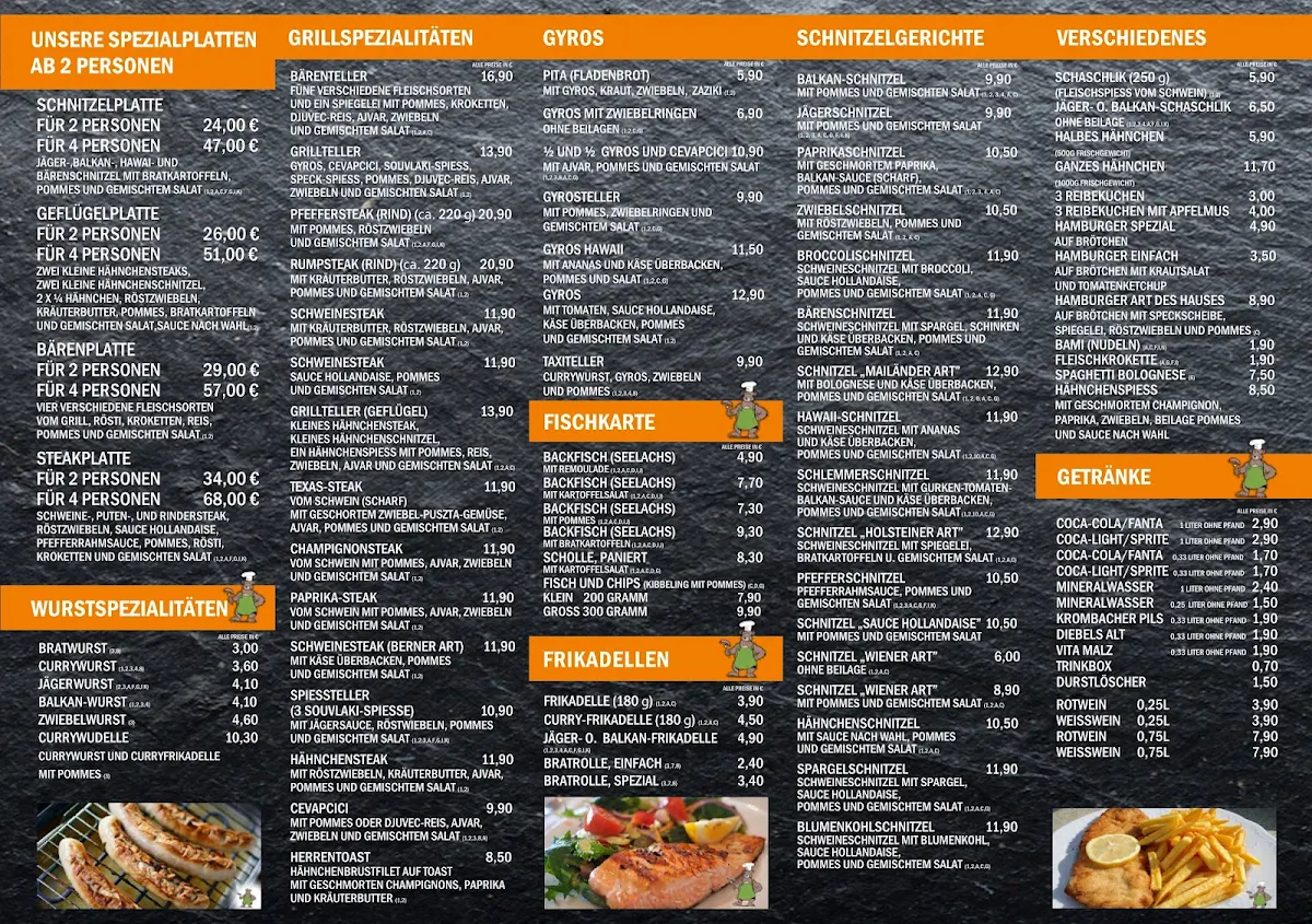Speisekarte photo 1