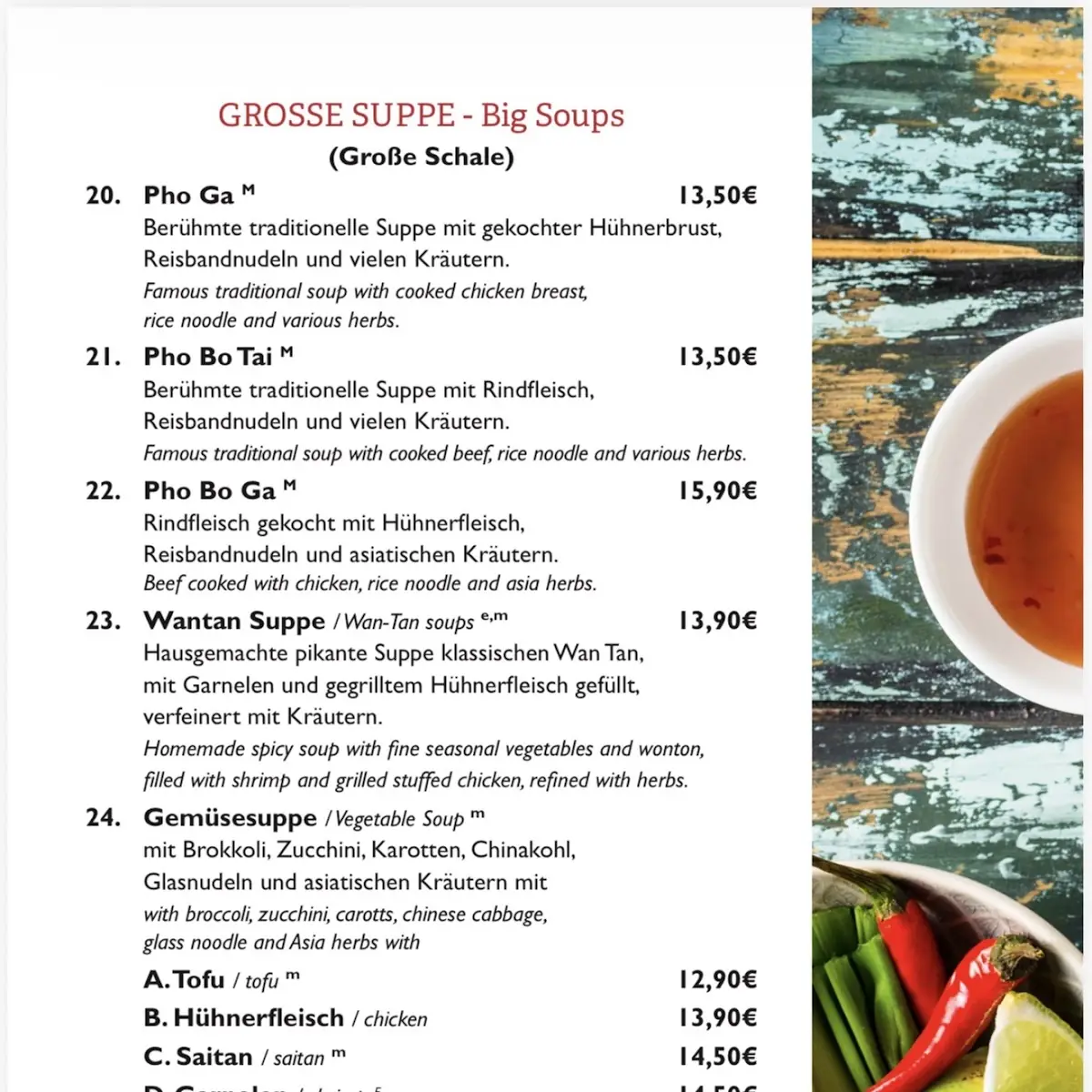 Speisekarte photo 6