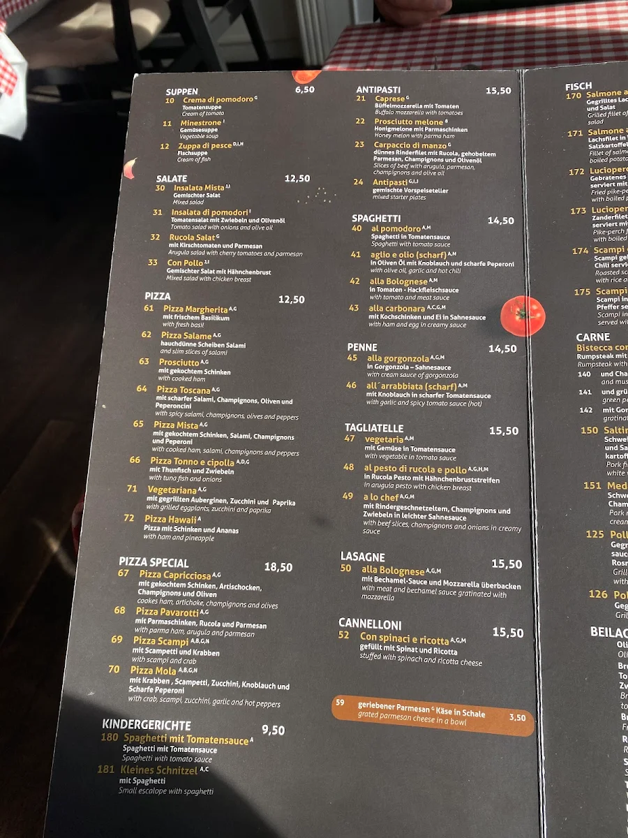 Speisekarte photo 1