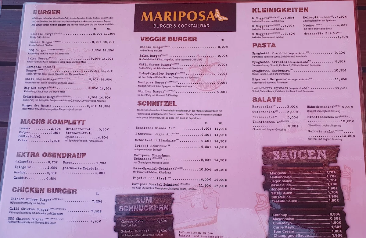 Speisekarte photo 3
