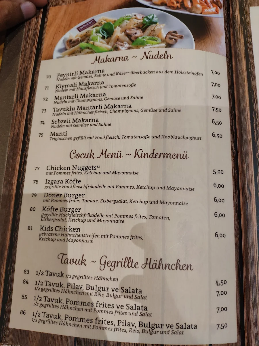 Speisekarte photo 8