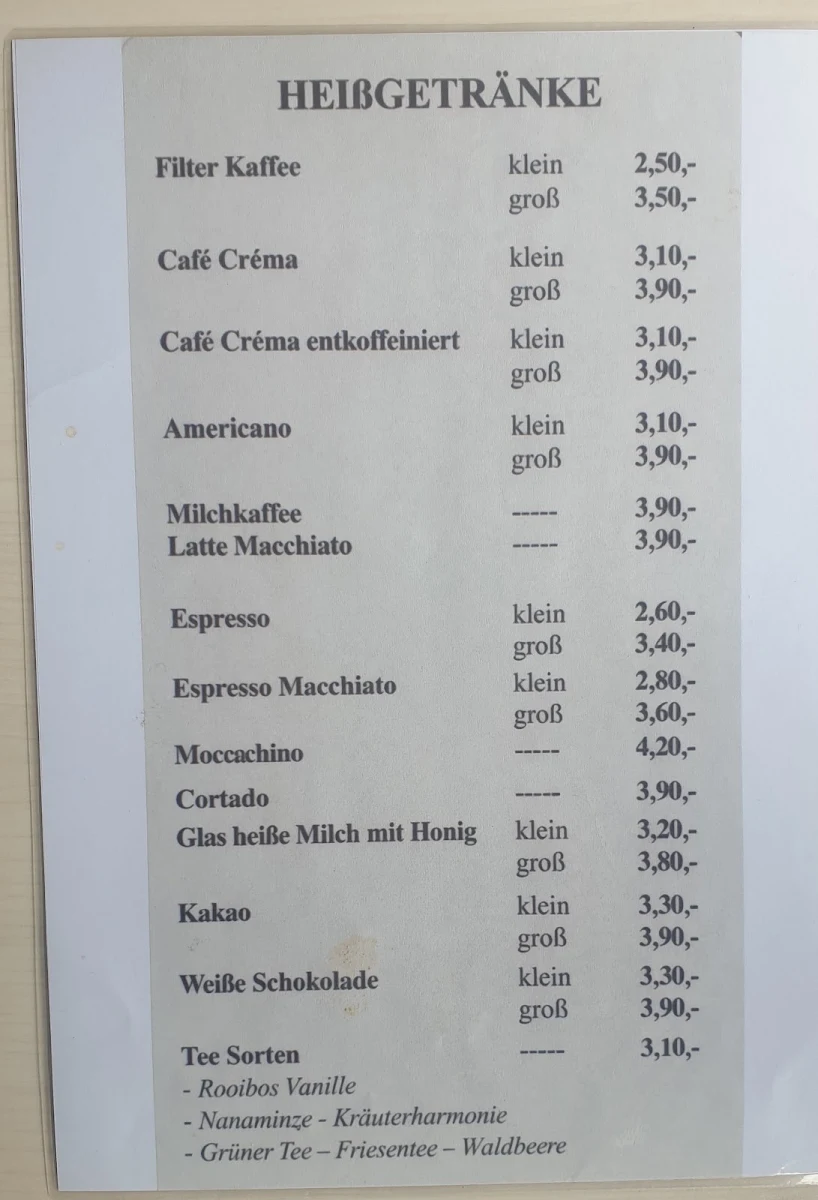 Speisekarte photo 3