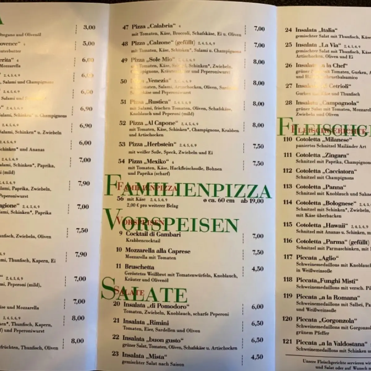 Speisekarte photo 3