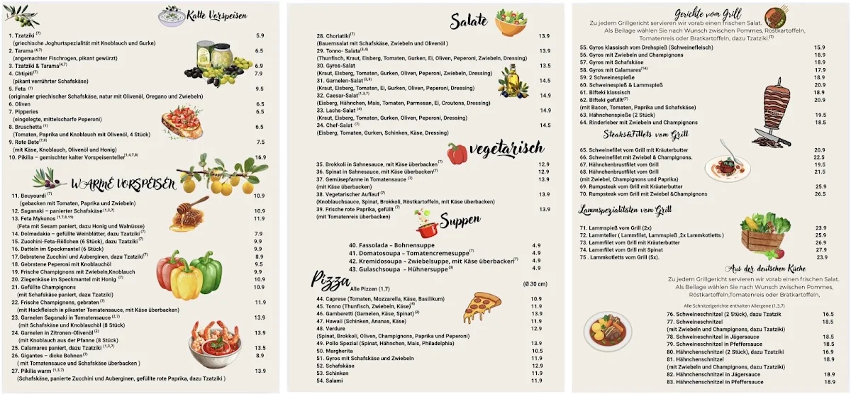 Speisekarte photo 2