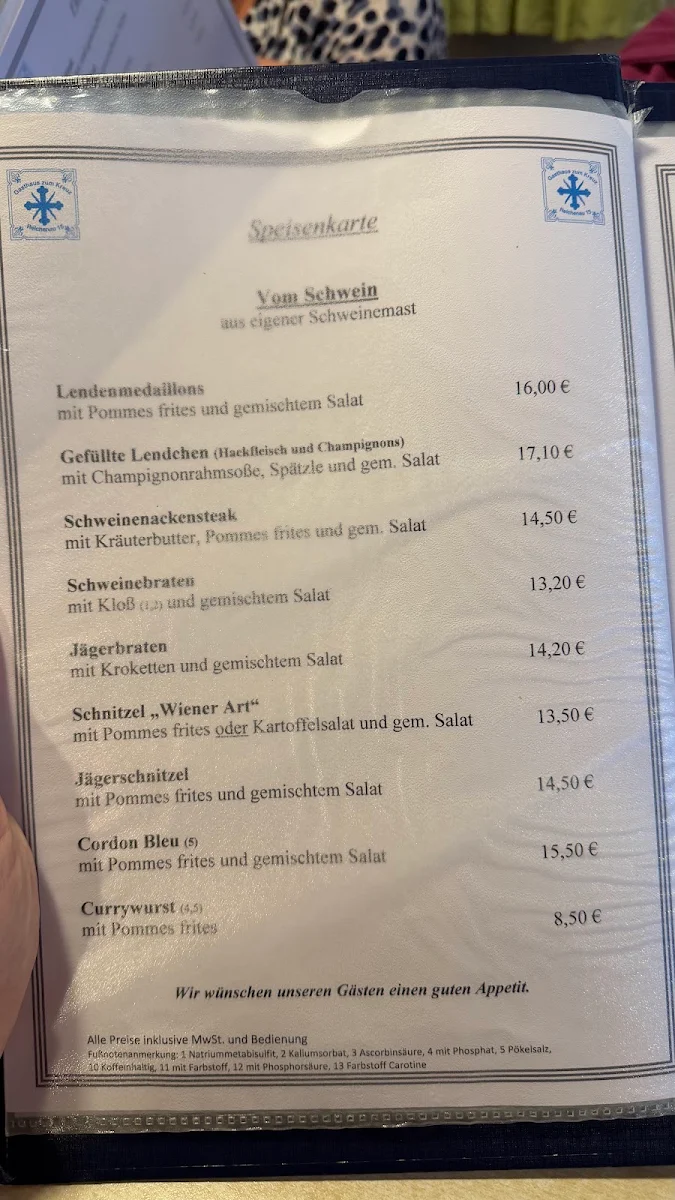 Speisekarte photo 3