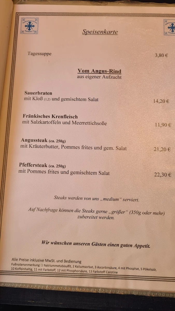 Speisekarte photo 4