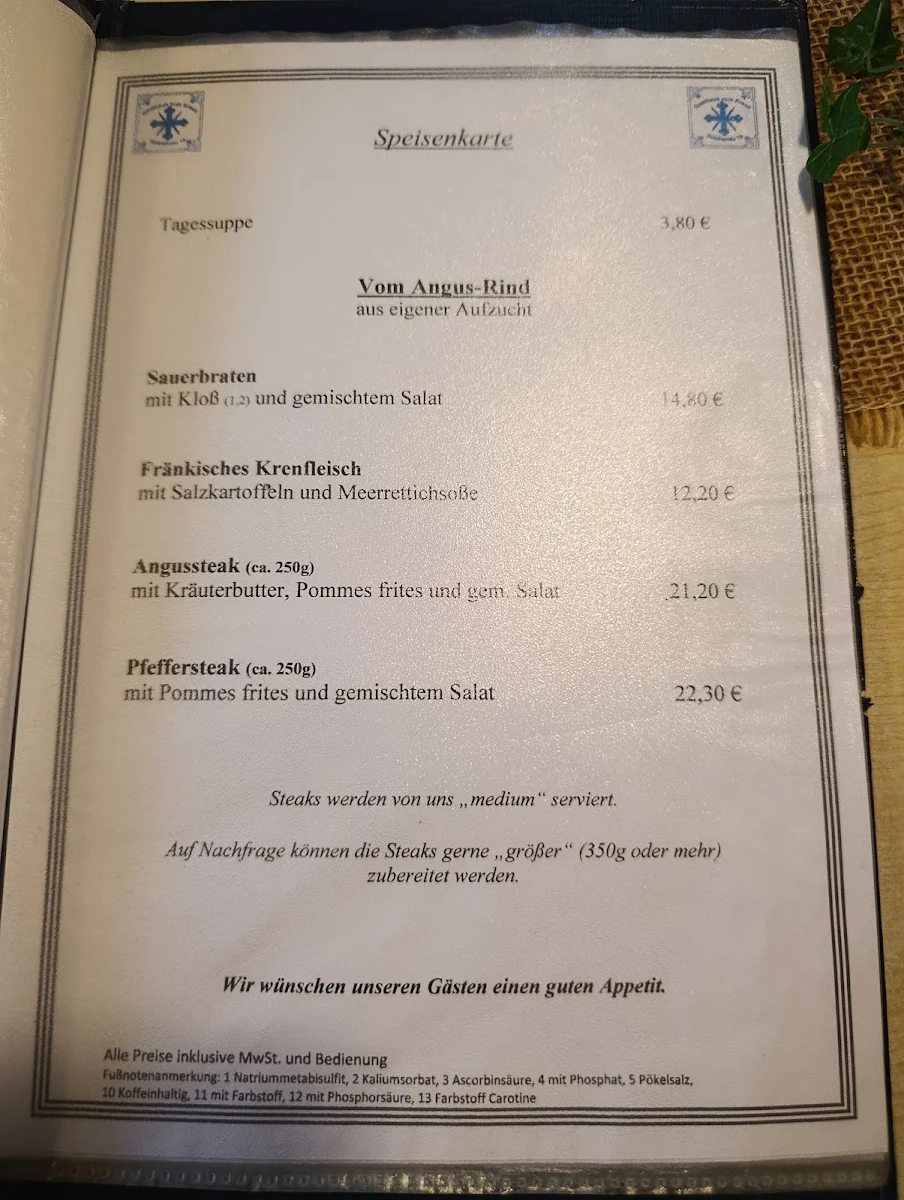 Speisekarte photo 5