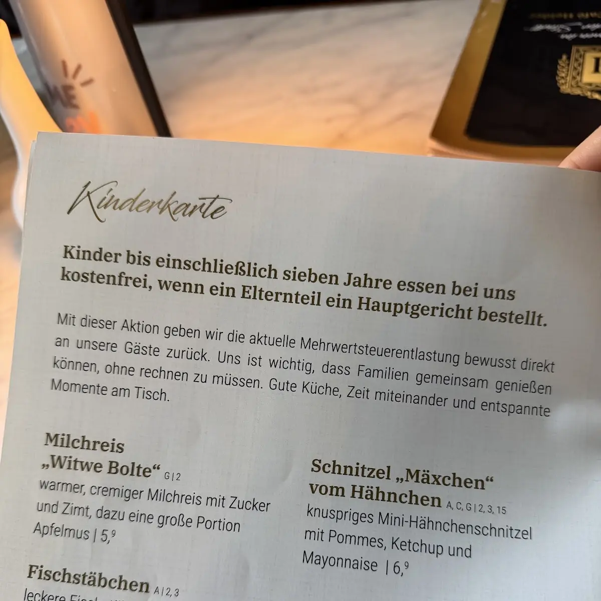 Speisekarte photo 6