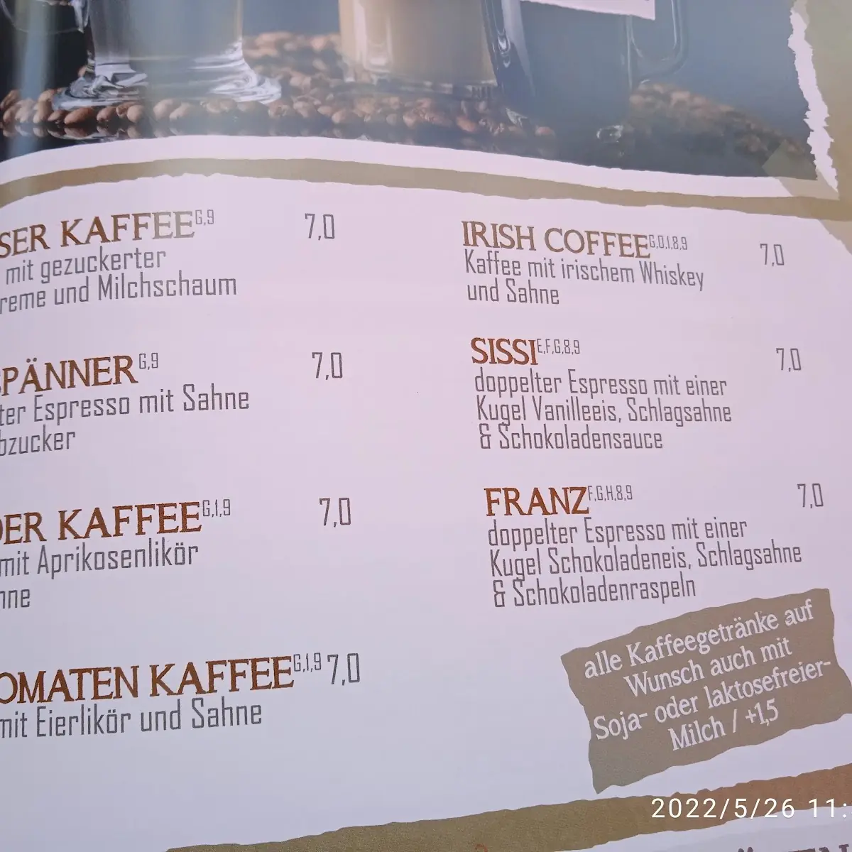 Speisekarte photo 9