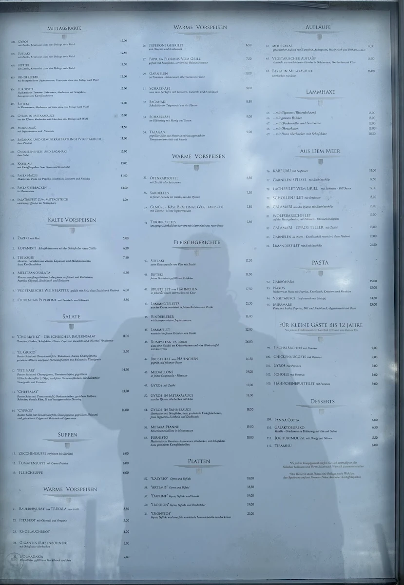 Speisekarte photo 3