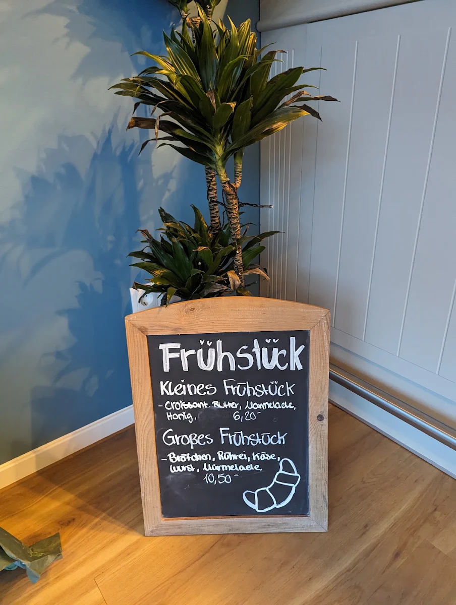 Speisekarte, Café zur Ohlstedter Apotheke