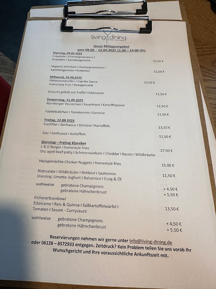 Speisekarte photo 1