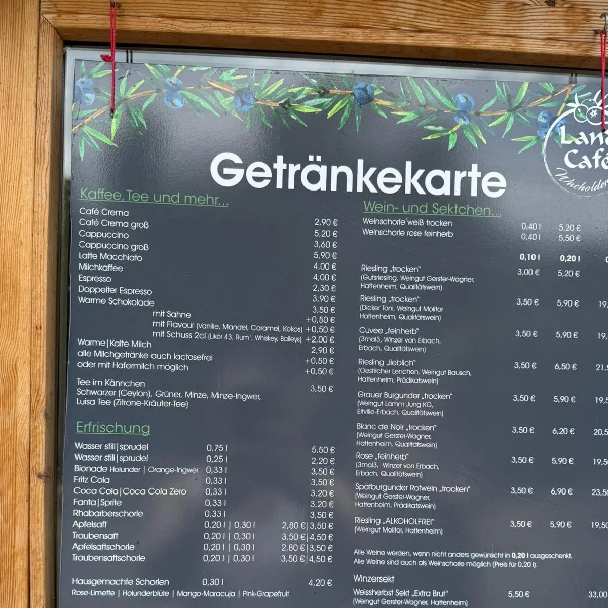 Speisekarte photo 4