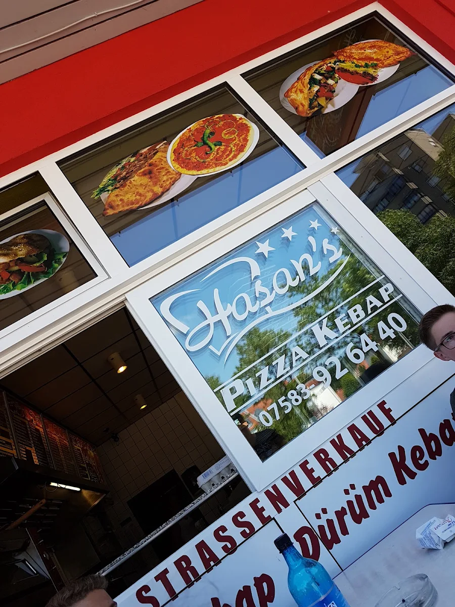 Speisekarte, Döner-Pizza-Kebab Hasans