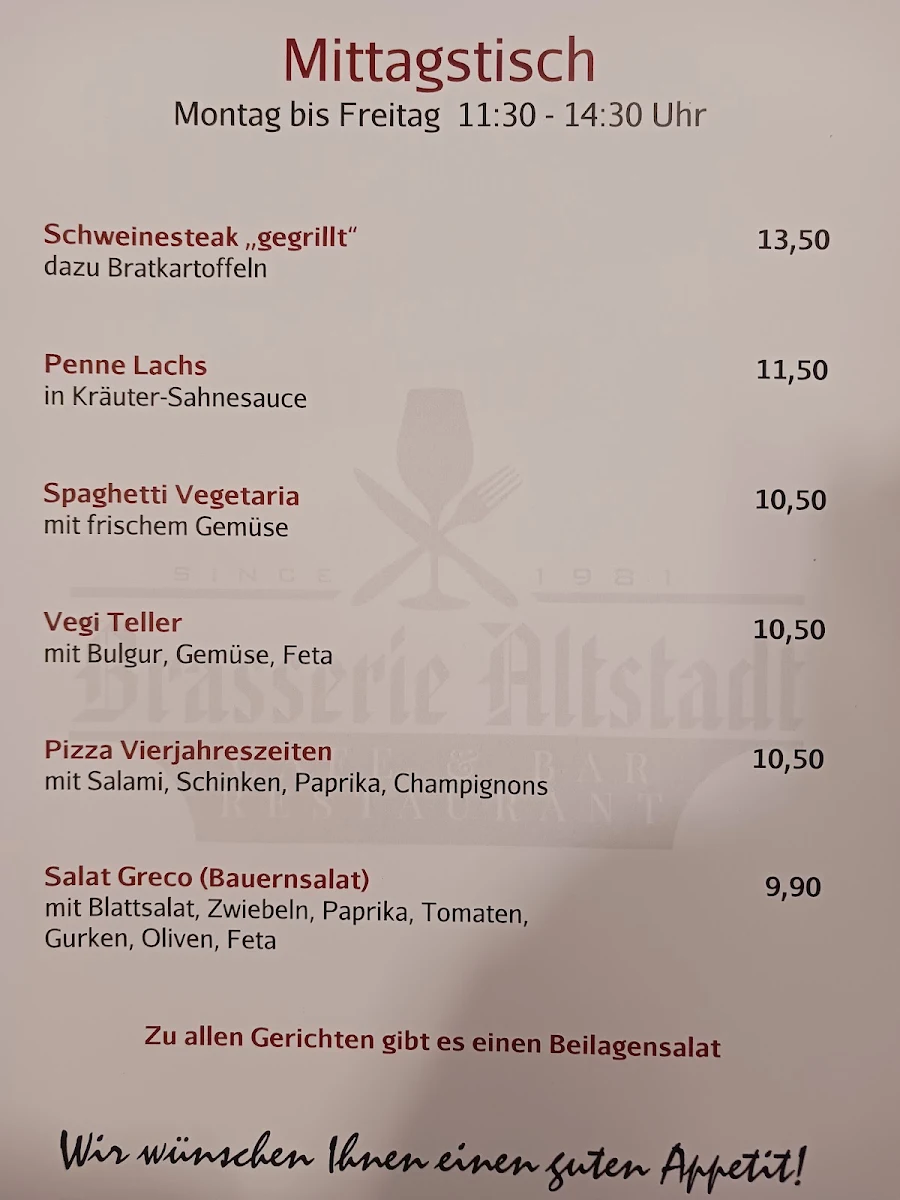 Speisekarte photo 2