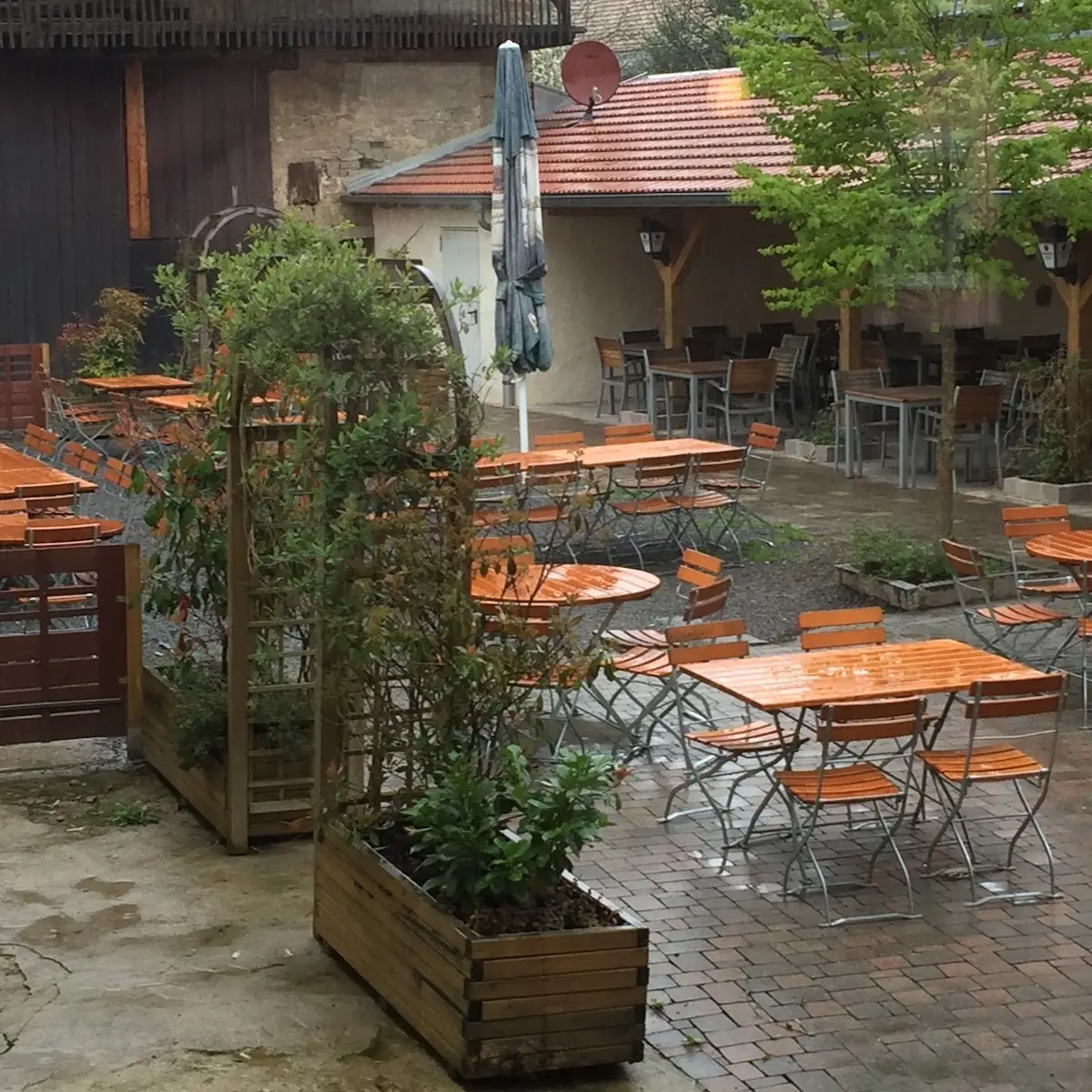 Atmosphäre, Pizzeria Rusticale