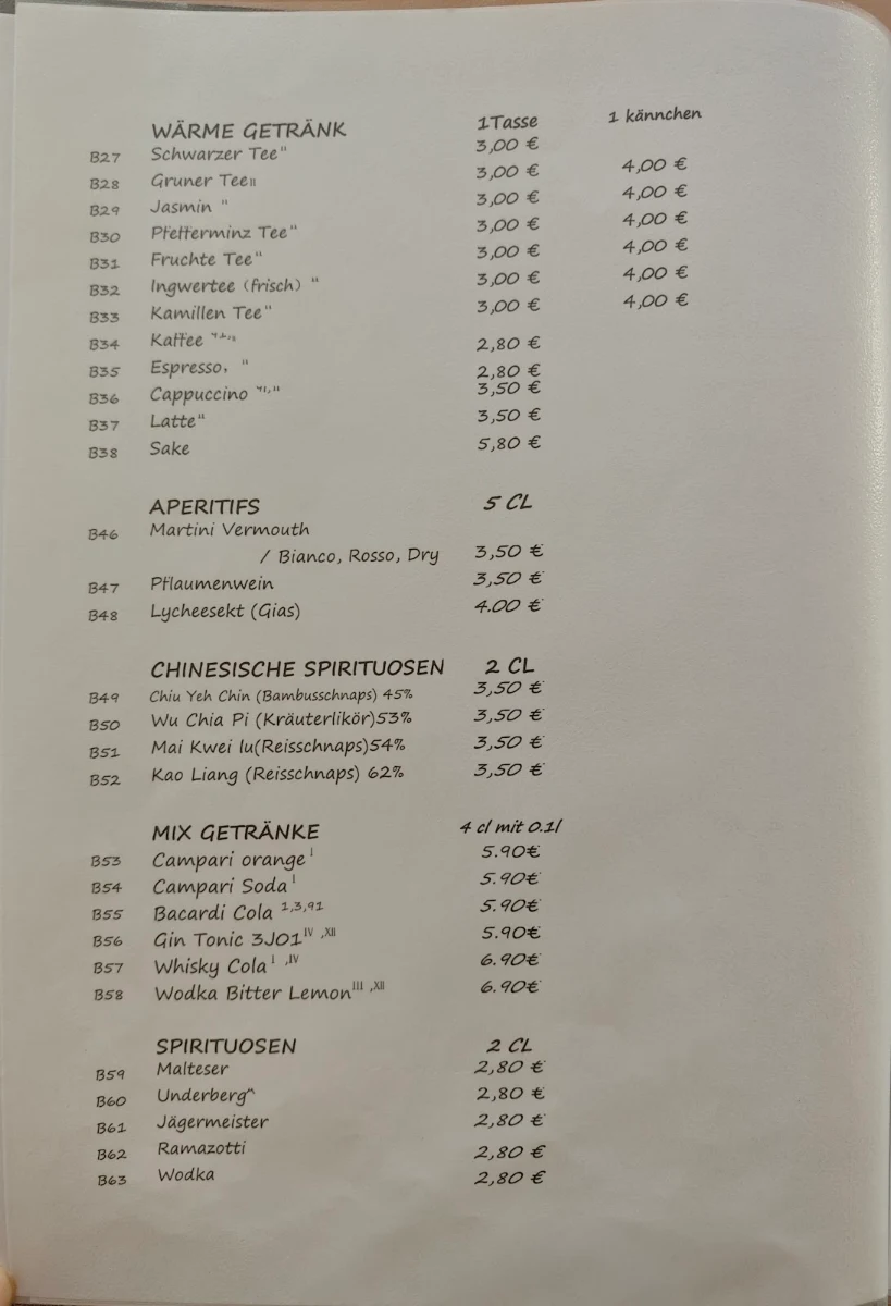 Speisekarte photo 8