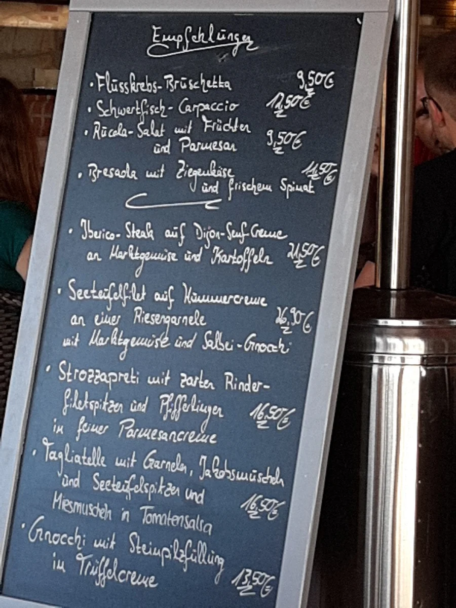 Speisekarte, Ristorante Da Toni - Domenico Potenza