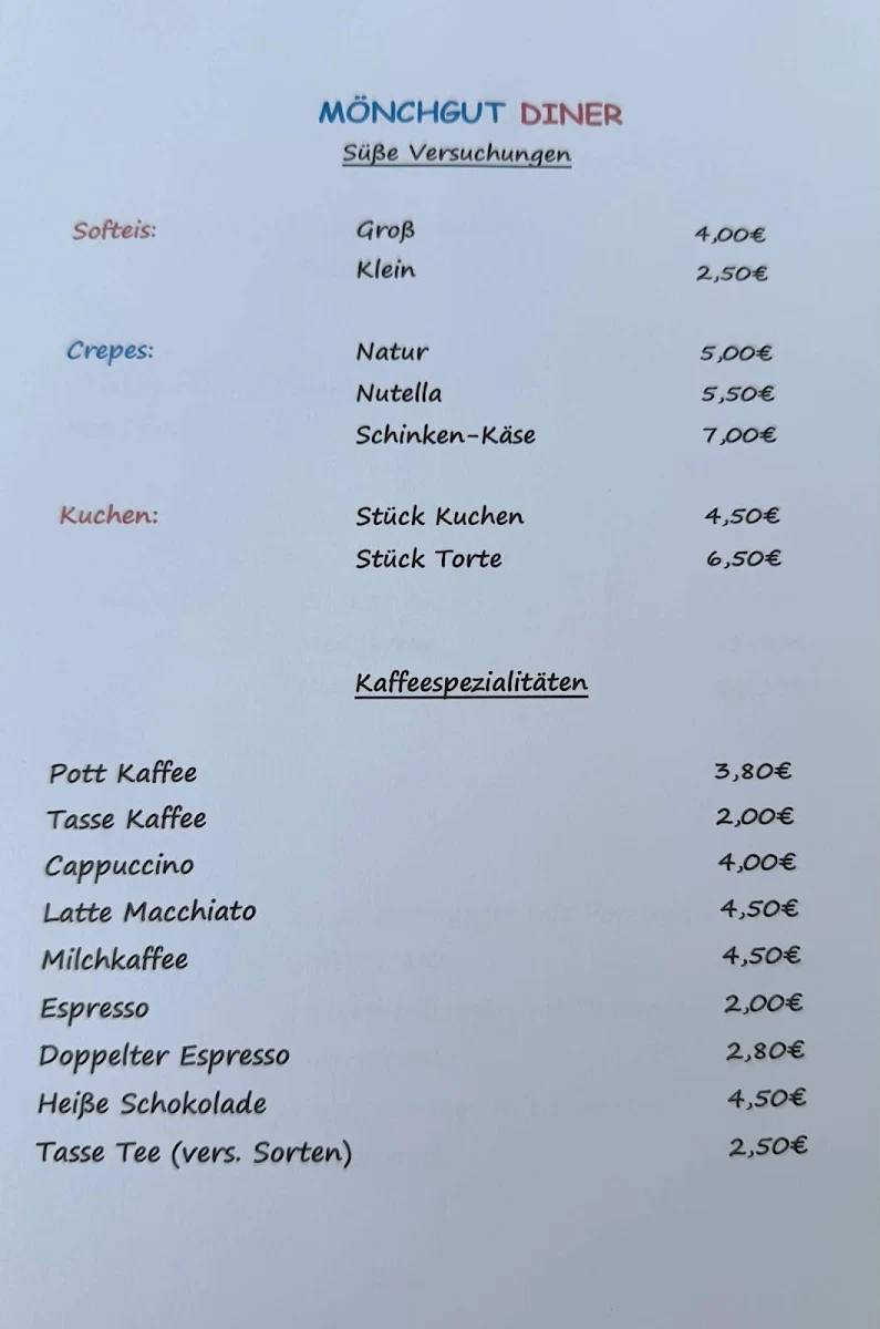 Speisekarte photo 1